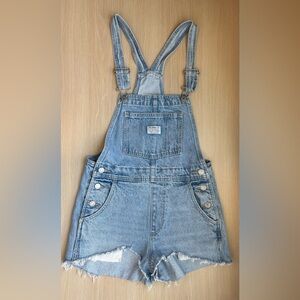 Levi's Light Blue Denim Women Jeans Overalls